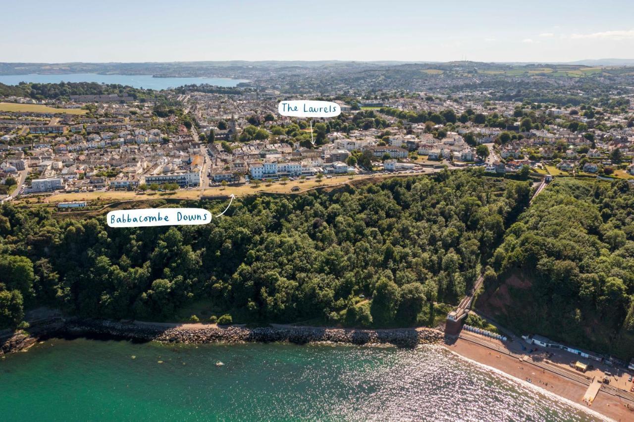 Laurels- 3-Beds, Parking, Short Walk To Beach 托基 外观 照片